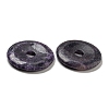 Natural Lepidolite Pendants G-P532-01A-04-2