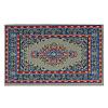 Silk Miniature Ethnic Style Carpets MIMO-PW0001-008B-1