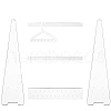 2-Tier Acrylic Earrings Display Stands PAAG-PW0009-03A-2