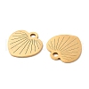 201 Stainless Steel Pendants STAS-K251-059G-2