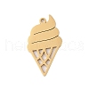 304 Stainless Steel Pendants STAS-S139-03G-1