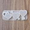 Heart DIY Silicone Keychain Accessory Molds SIMO-R010-01A-3
