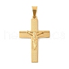 304 Stainless Steel Pendants STAS-U040-03G-1