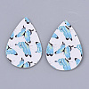 PU Leather Big Pendants X-FIND-R072-10-C08-1