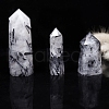 Point Tower Natural Tourmalinated Quartz Home Display Decoration PW-WG71006-01-2