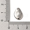 304 Stainless Steel Charms STAS-L022-317P-3