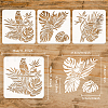3Pcs 3 Styles PET Hollow Out Drawing Painting Stencils DIY-WH0394-0025-2