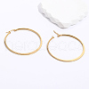 Stylish Stainless Steel Hoop Earrings ZZ8707-3