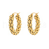 304 Stainless Steel Hoop Earrings for Women KF1532-1-2