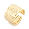 Brass Cuff Rings RJEW-B119-02G-4