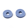 Handmade Polymer Clay Beads X-CLAY-Q251-6.0mm-38-3