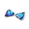 Electroplated Glass Pendants EGLA-M029-05-04-3