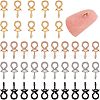 Unicraftale 40Pcs 4 Colors Ion Plating(IP) 304 Stainless Steel Cup Pearl Peg Bails Pin Pendants STAS-UN0032-70-1