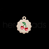 Alloy Enamel Pendants HJEW-CJC0005-006-1