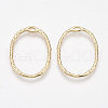 Brass Open Back Bezel Pendants KK-S350-404-1