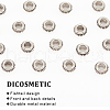 DICOSMETIC Donut Tibetan Style Alloy Spacer Beads TIBEB-DC0001-01-4
