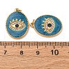 304 Stainless Steel Rhinestone Pendants STAS-U061-28G-03B-3