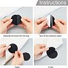  36 Sets 3 Styles Double Sided Self Adhesive Hook and Loop Tapes AJEW-NB0002-34-3