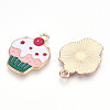 Eco-Friendly Alloy Enamel Pendants ENAM-Q437-017-NR-2