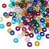 Mega Pet 180Pcs 9 Colors Transparent Resin European Beads RPDL-MP0001-02-11