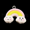 Opaque Resin Pendants CRES-Z005-01A-P-1