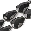 Natural Obsidian Beads Strands G-P548-B01-01-1