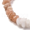 Natural Multi-Moonstone Beads Strands G-L610-A12-02-3