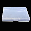 Transparent Plastic Storage Box CON-WH0070-13C-1