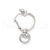 Apple Alloy Swivel Clasps FIND-L012-02P-1