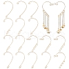 16Pcs 4 Style 316 Stainless Steel Ear Cuff Findings STAS-SZ0002-55-1