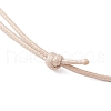 Adjustable Korean Waxed Polyester Cord Necklace Making AJEW-JB01310-02-4