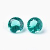 Cubic Zirconia Pointed Back Cabochons ZIRC-WH0001-B01-1
