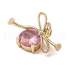 Brass Pendants KK-D378-11G-01B-2