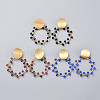 Dangle Stud Earrings EJEW-JE03686-1