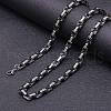 Stainless Steel Byzantine Chain Necklaces for Men FS-WG56795-85-1