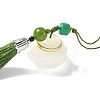 Resin Lotus Incense Balls Pendant Decorations HJEW-D300-01A-01PG-2