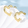304 Stainless Steel Stud Earrings for Women EJEW-L296-032G-02-3