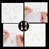 Beebeecraft 2 Pairs 925 Sterling Silver Ear Studs EJEW-BBC0001-46G-6