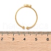 304 Stainless Steel Cuff Rings for Women RJEW-B118-01G-5