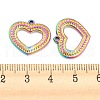 304 Stainless Steel Pendants STAS-I202-24RC-3