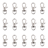 20Pcs Iron Swivel Lobster Claw Clasps IFIN-CJ0001-74-1