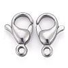 Tarnish Resistant 304 Stainless Steel Lobster Claw Clasps X-STAS-AB12-3