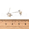 Mother's Day Jewellery Natural Pearl Ear Studs EJEW-L099-02P-5
