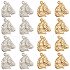 DICOSMETIC 16Pcs 2 Colors 304 Stainless Steel Pendants STAS-DC0012-74-1