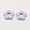 Opaque Acrylic Flower Bead Frames X-SACR-Q100-M054-2