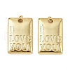 Brass Pendants KK-S526-53G-1