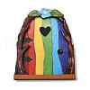 Miniature Wooden Garden Door MIMO-PW0001-172S-1