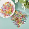 Globleland Transparent Acrylic Charms & Beads TACR-GL0001-01-4