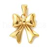 PVD Vacuum Plating 304 Stainless Steel Pendants STAS-L275-03G-1