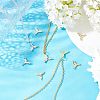 SUPERFINDINGS 18Pcs 3 Colors Brass Charms KK-FH0002-40-2